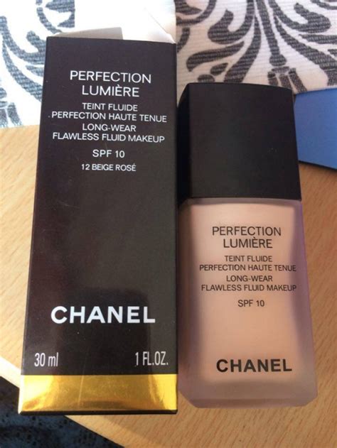 chanel double perfection lumiere 12 beige rose|Chanel perfection lumiere foundation.